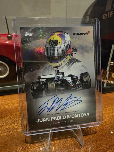 Topps juan pablo montoya - f1,