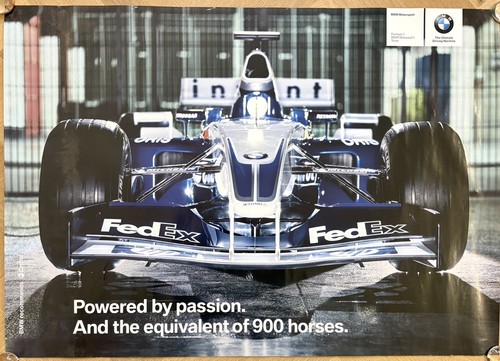 Bmw williams fw25 - bmw, poster