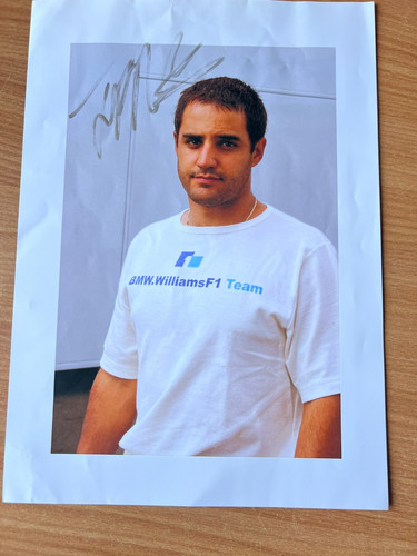 Signed juan pablo montoya - signed,