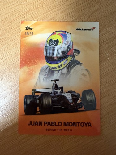 2025 topps mclaren juan - juan, pablo