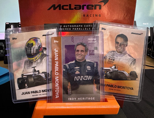 Topps mclaren juan pablo - topps,