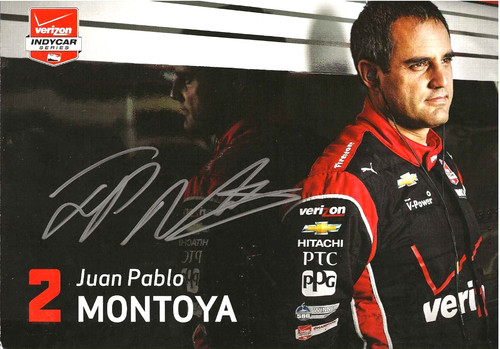 Juan pablo montoya signed - pablo,
