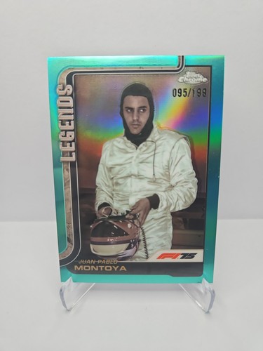 Topps chrome juan pablo - f1,